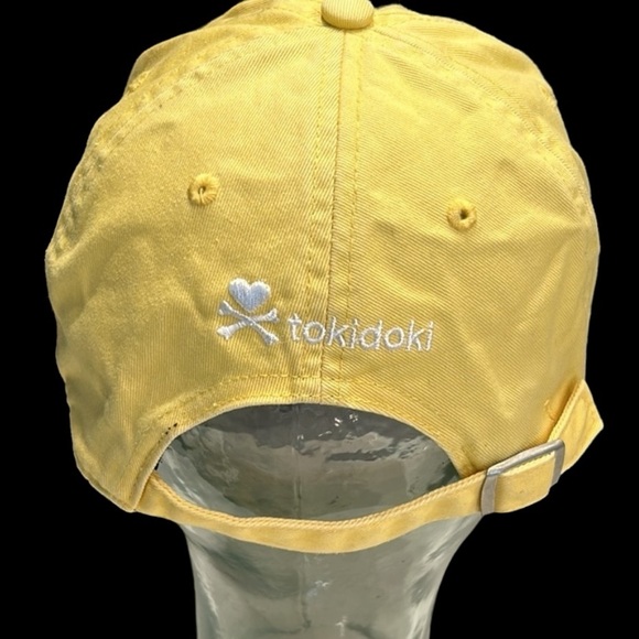 TOKIDOKI Pop Star Unicorno Snapback Trucker Hat Adjustable Yellow - Picture 4 of 10